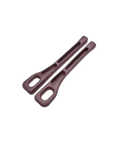 2pcs Brown Car Seat Gap Filler Organizer – Waterproof Storage with Dual Grooves, Fits Most Vehicles