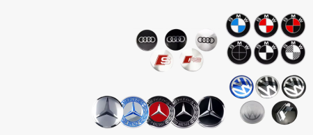 VW BMW Audi Skoda Mercedes-Benz Volkswagen Radmitte aufkleber