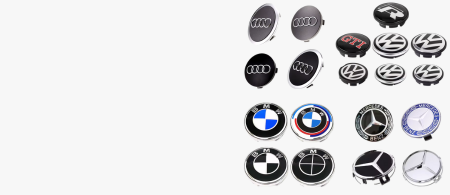 VW BMW Audi Skoda Mercedes-Benz Volkswagen Nabendeckel